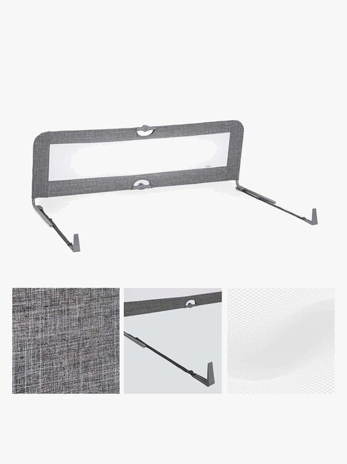 Hauck Sleep N Safe Plus XL Sängskydd, Melange Grey