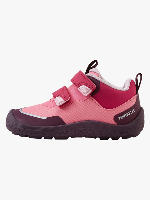 Reima Viikari Barefoot  Vattentäta Mid Sneakers, Soft coral