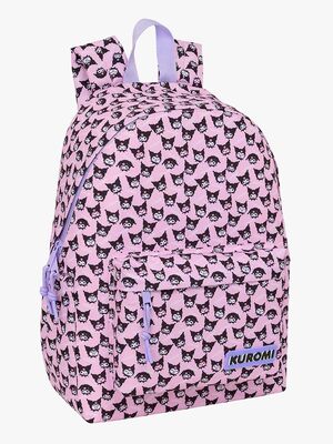 Hello Kitty Kuromi 14,1" Laptop Rucksack 17L, Lila/Pink