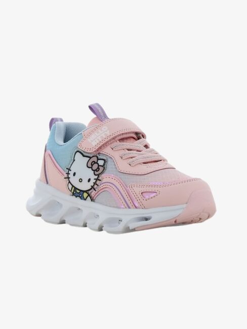 Hello Kitty  Blinkande Sneakers, Light Pink/Light Blue