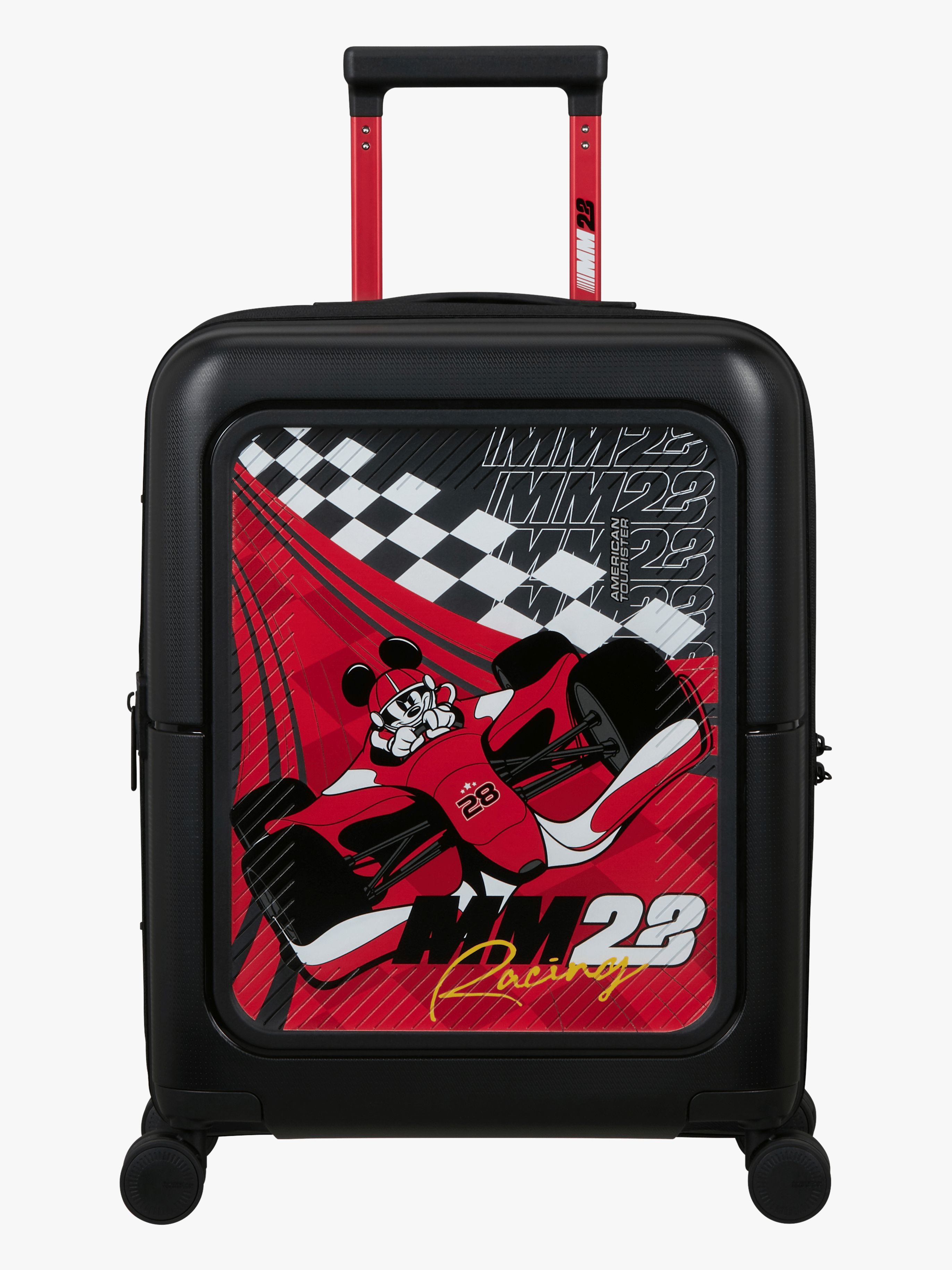 American Tourister Dashpop Disney Spinner Resväska 41-47L, Racing Mickey