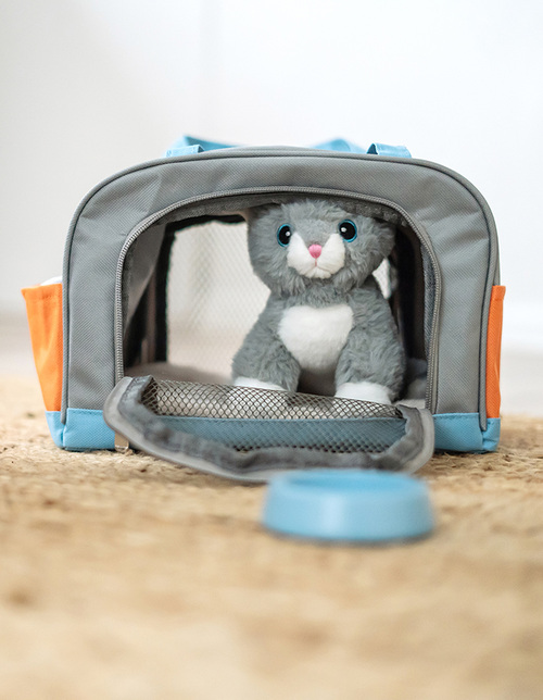 Small Foot Katt med Väska och Skötselset