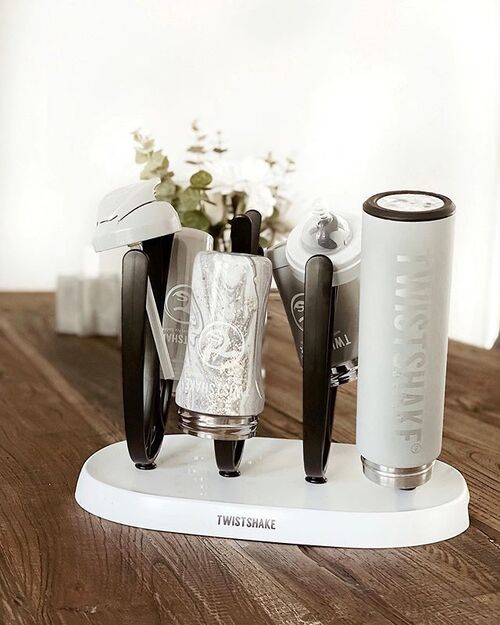 Twistshake Diskställ, Vit/Svart