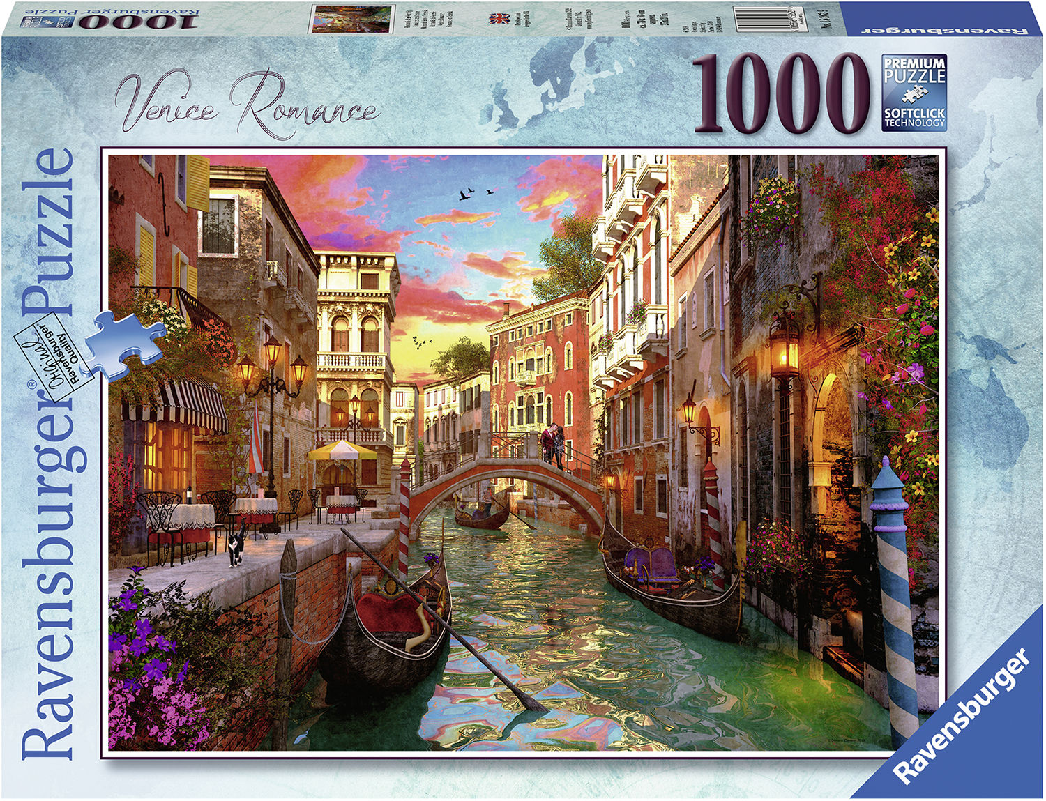 Ravensburger Pussel Venedig Romantik 1000 Bitar