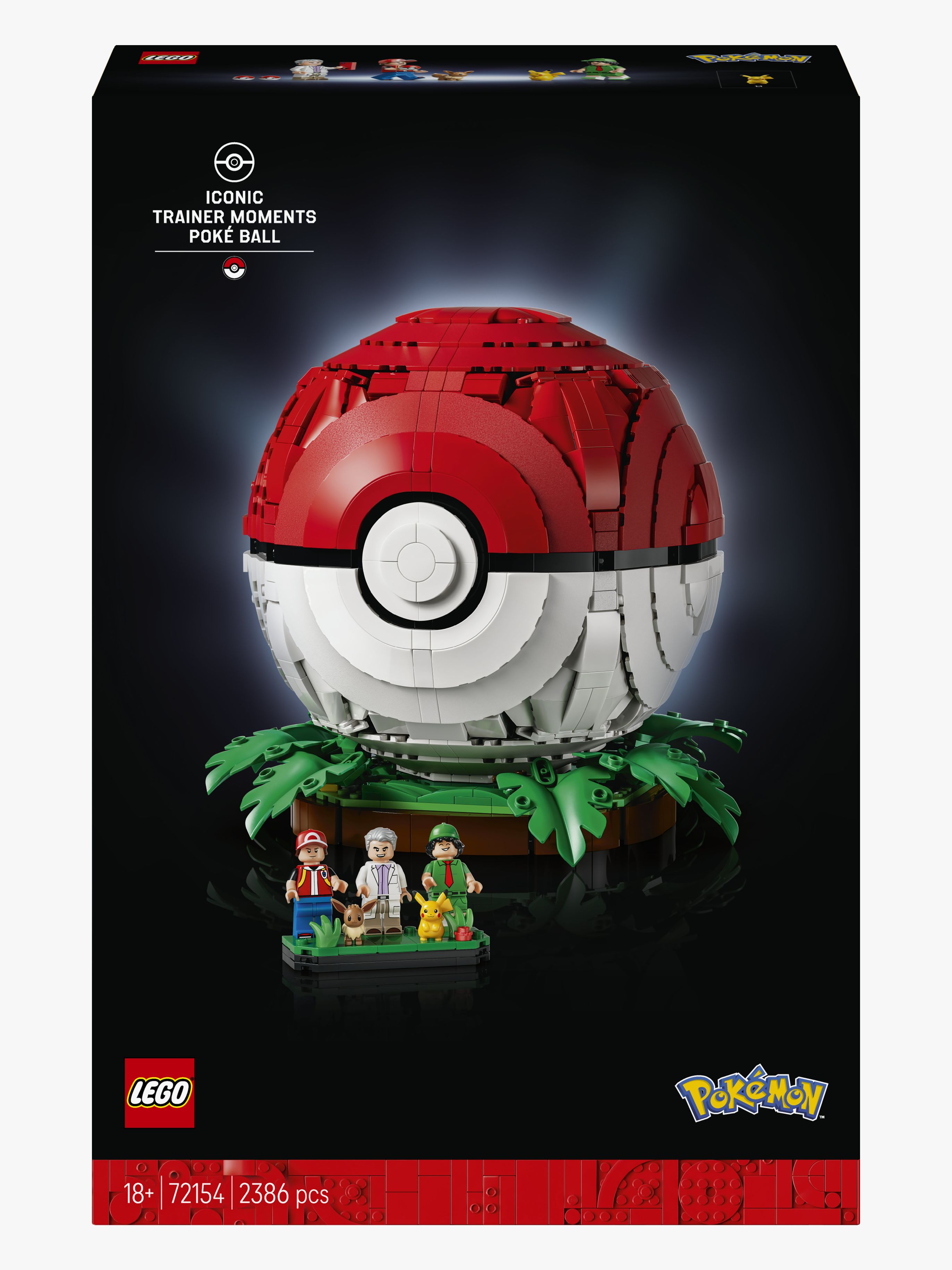 LEGO Pokémon 72154 Ikoniska Tränarögonblick – Poké Ball