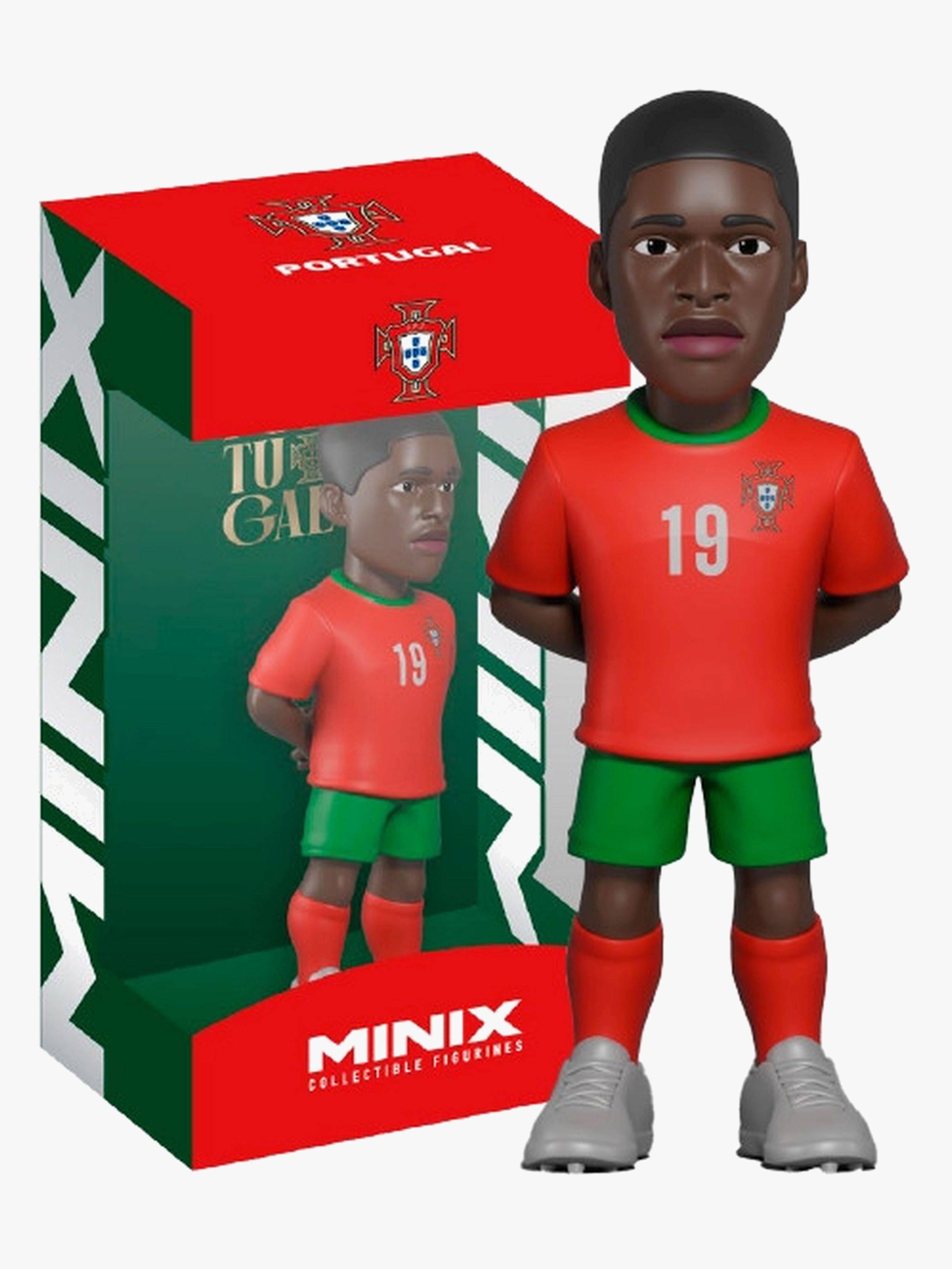 Minix Fotboll Samlarfigur Mendes portugal