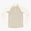 Devold Duo Active Merino Zip Neck Jr Tröja, Raw White