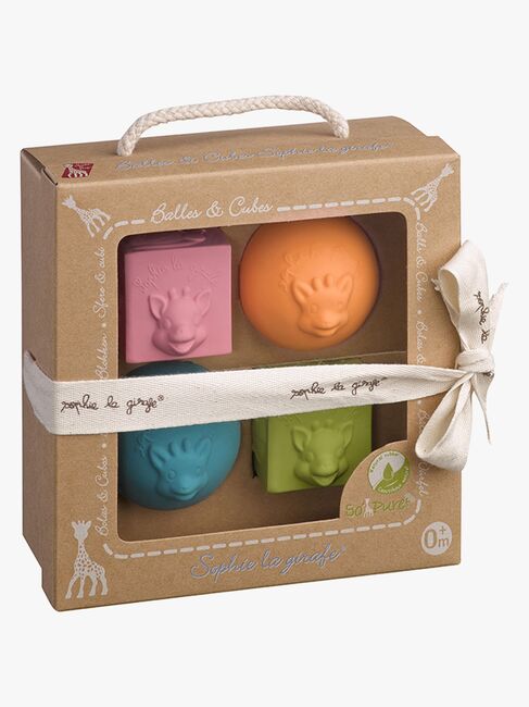 Sophie the Girafe So Pure Set med Bollar & Kuber
