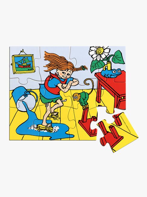 Pippi Träpussel 12 Bitar
