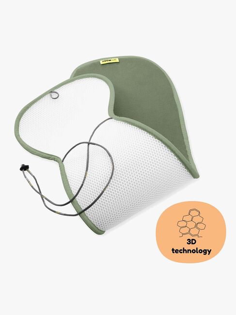 AeroMoov GR2/3 Sittdyna Bältesstol, Moss Green