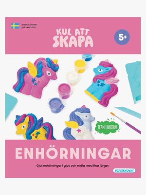 Kärnan Kul Att Skapa Pysselset Gips, Enhörningar