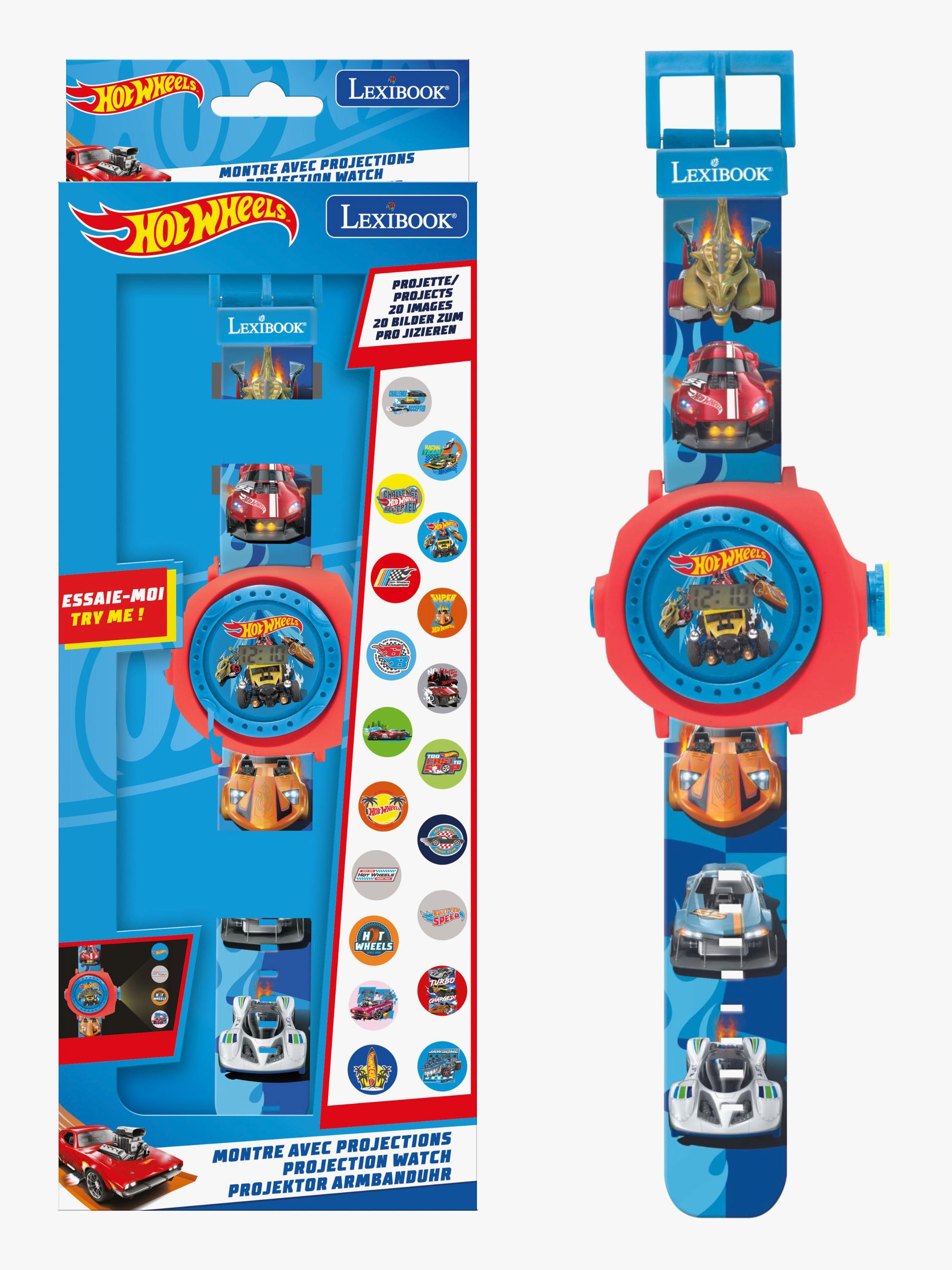 Hot Wheels Digital Projektionsklocka