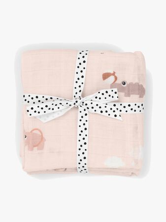 Done By Deer Playground Muslinfilt 2-Pack, Powder