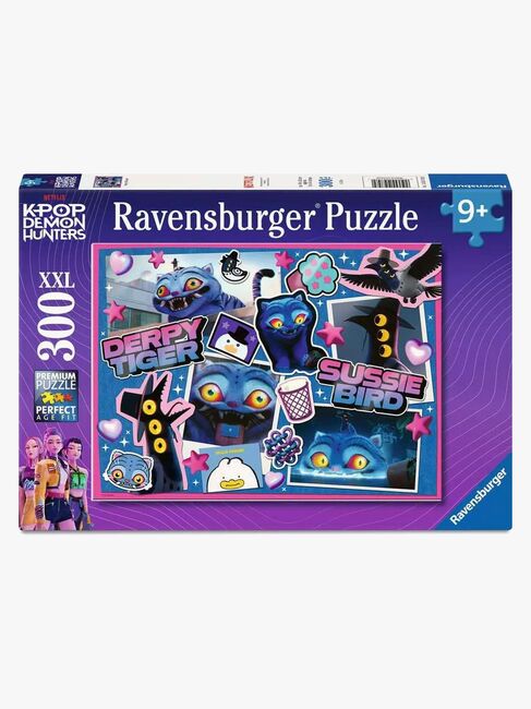 Ravensburger K-Pop Demon Hunters Pussel XXL Derpy & Sussie 300 Bitar