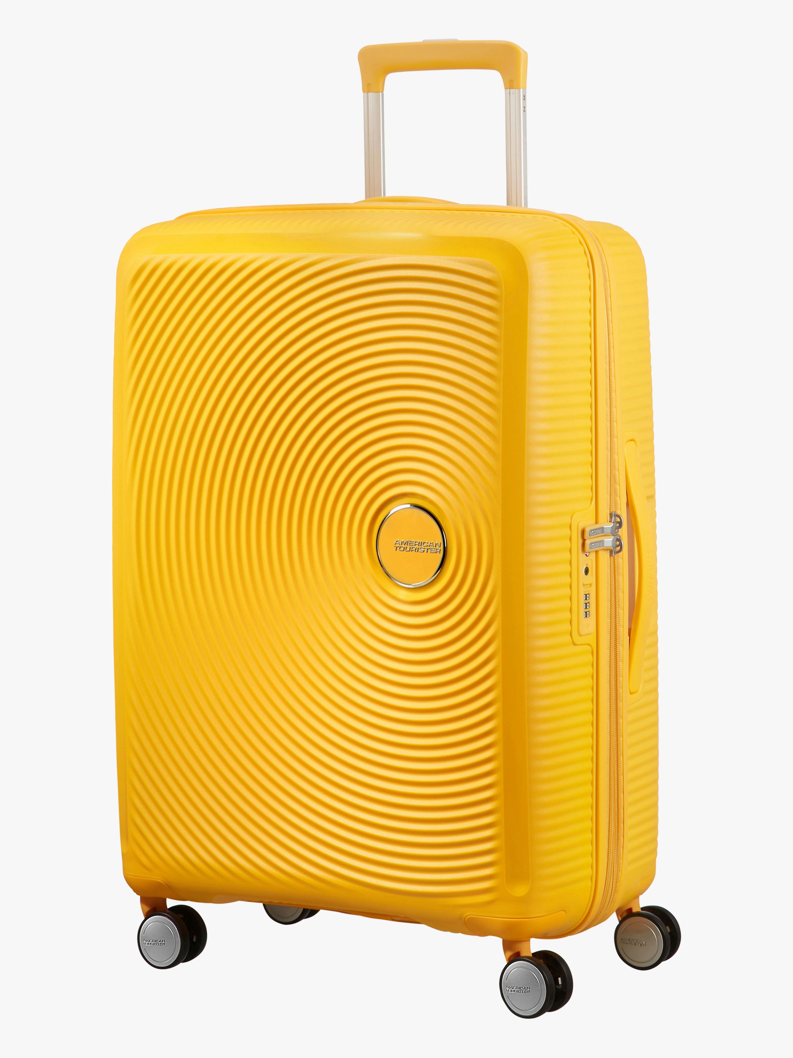 American Tourister Soundbox Spinner Resväska 71.5L Golden Yellow