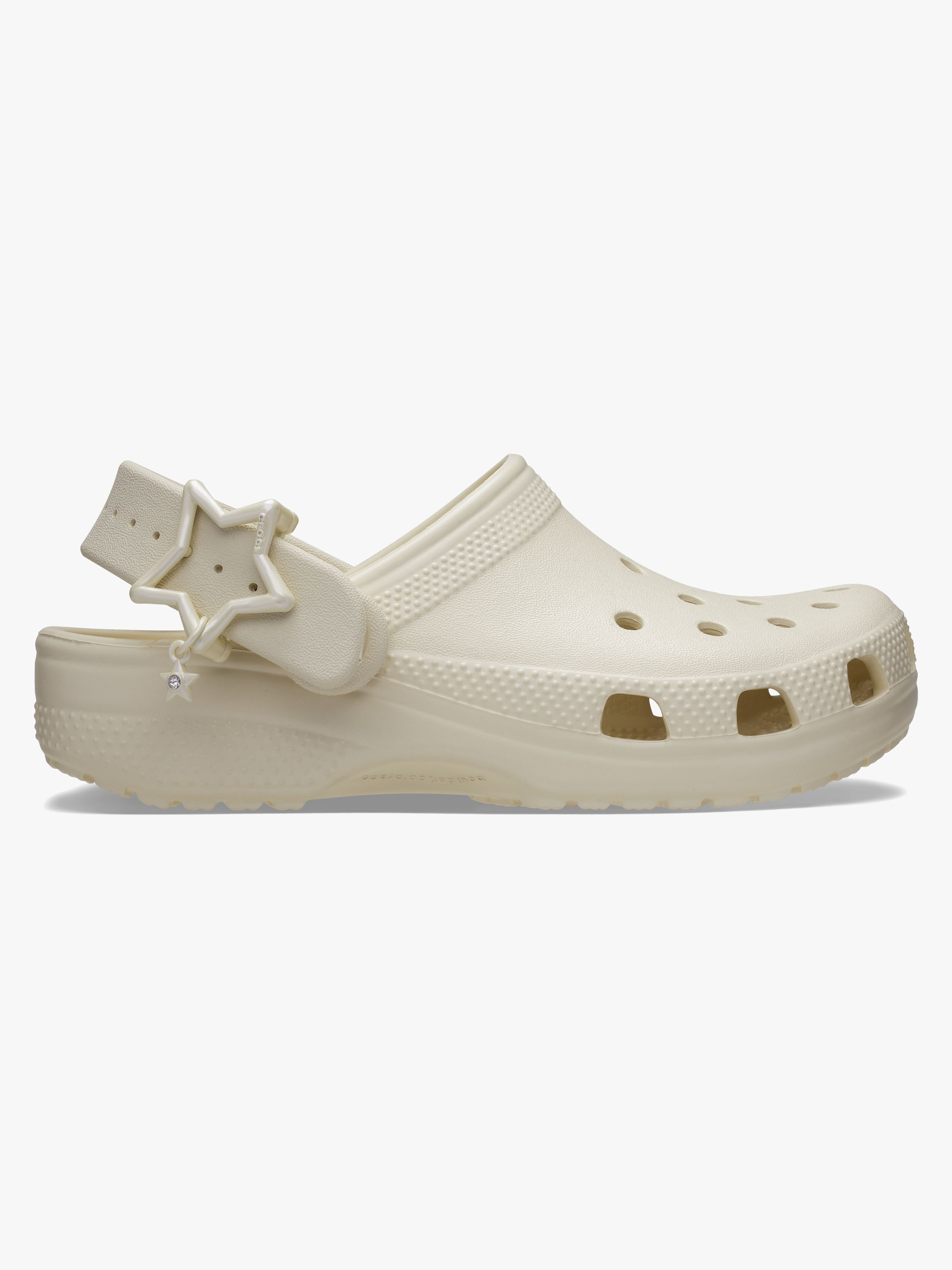 Crocs Classic Star Buckle Tofflor, Frappé, 29-30