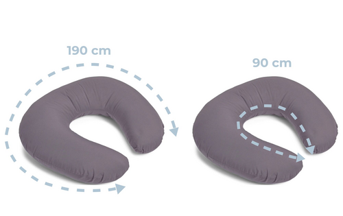 Petite Chérie Amningskudde, Warm Grey