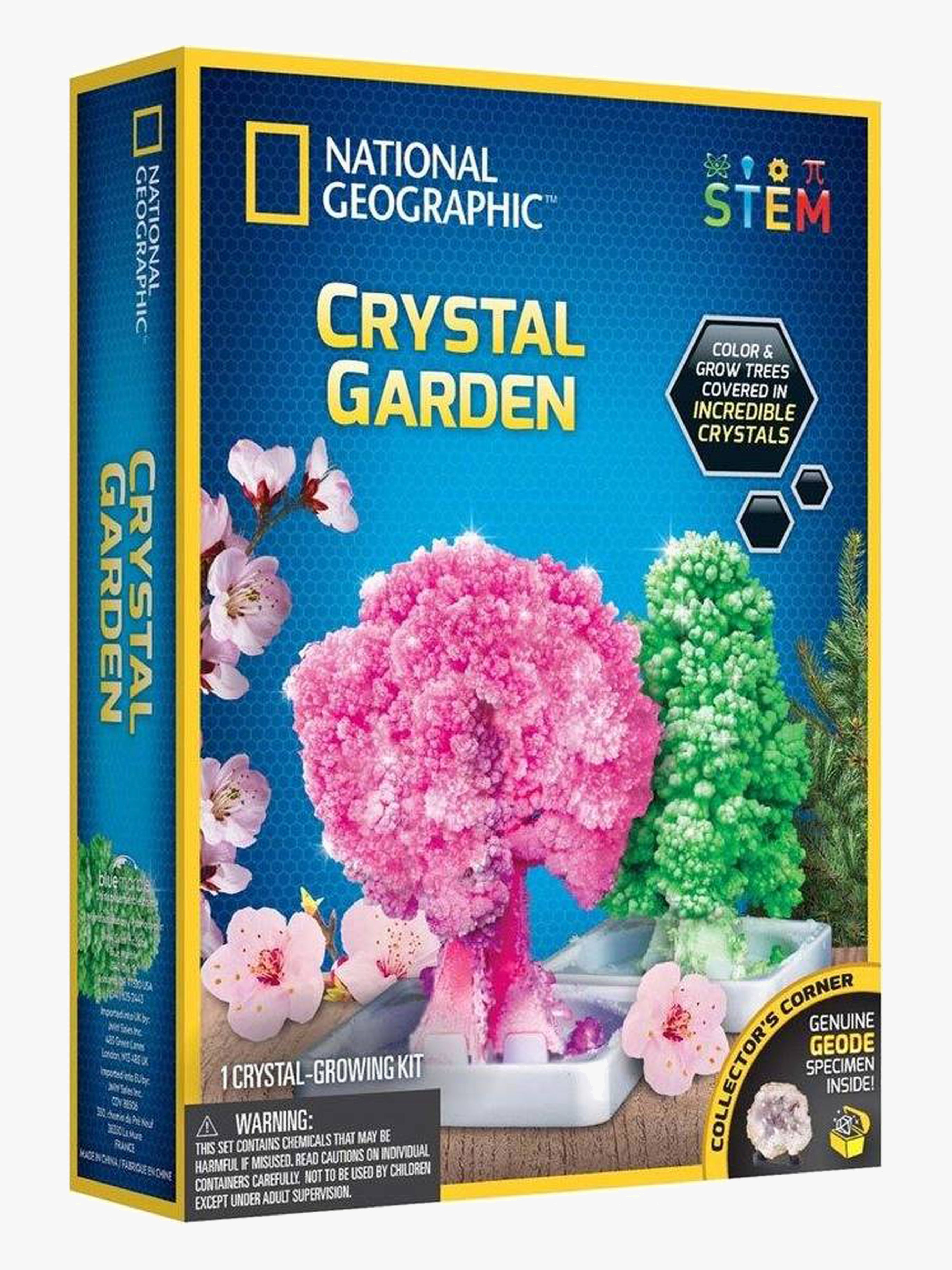 National Geographic Crystal Garden Experimentset