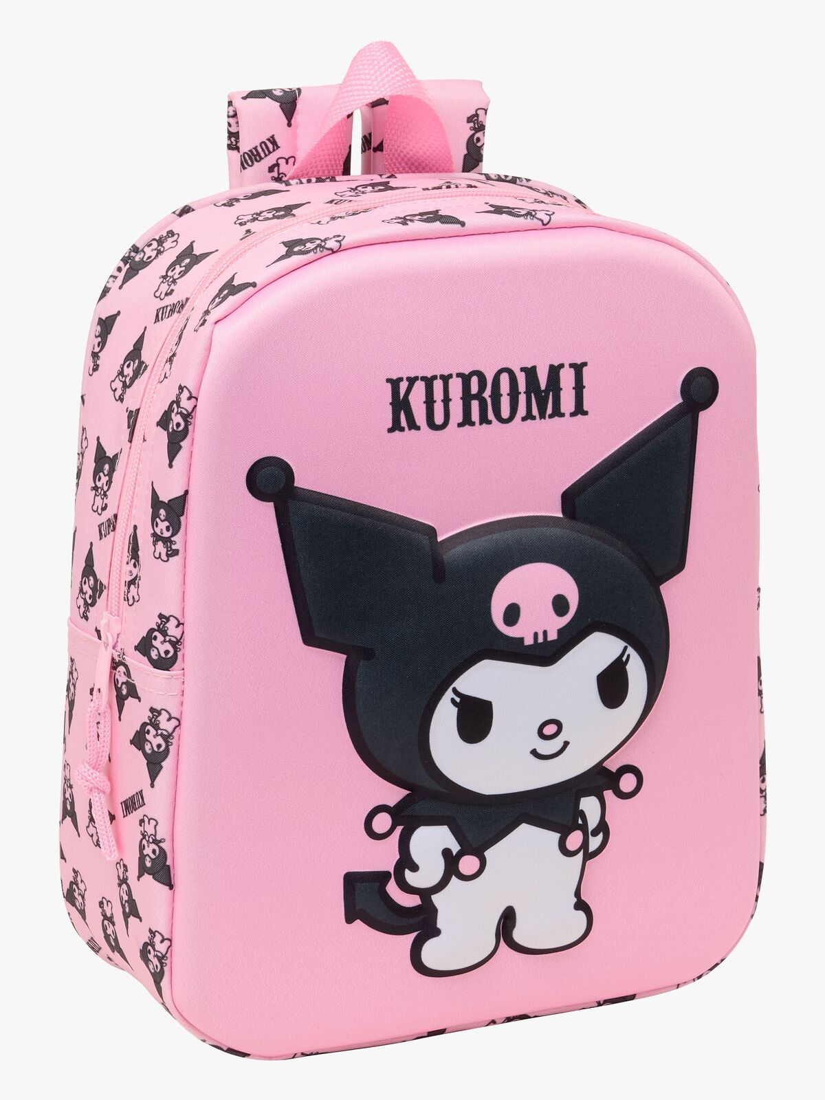Hello Kitty Kuromi 3D Mini Ryggsäck 6L, Ljusrosa