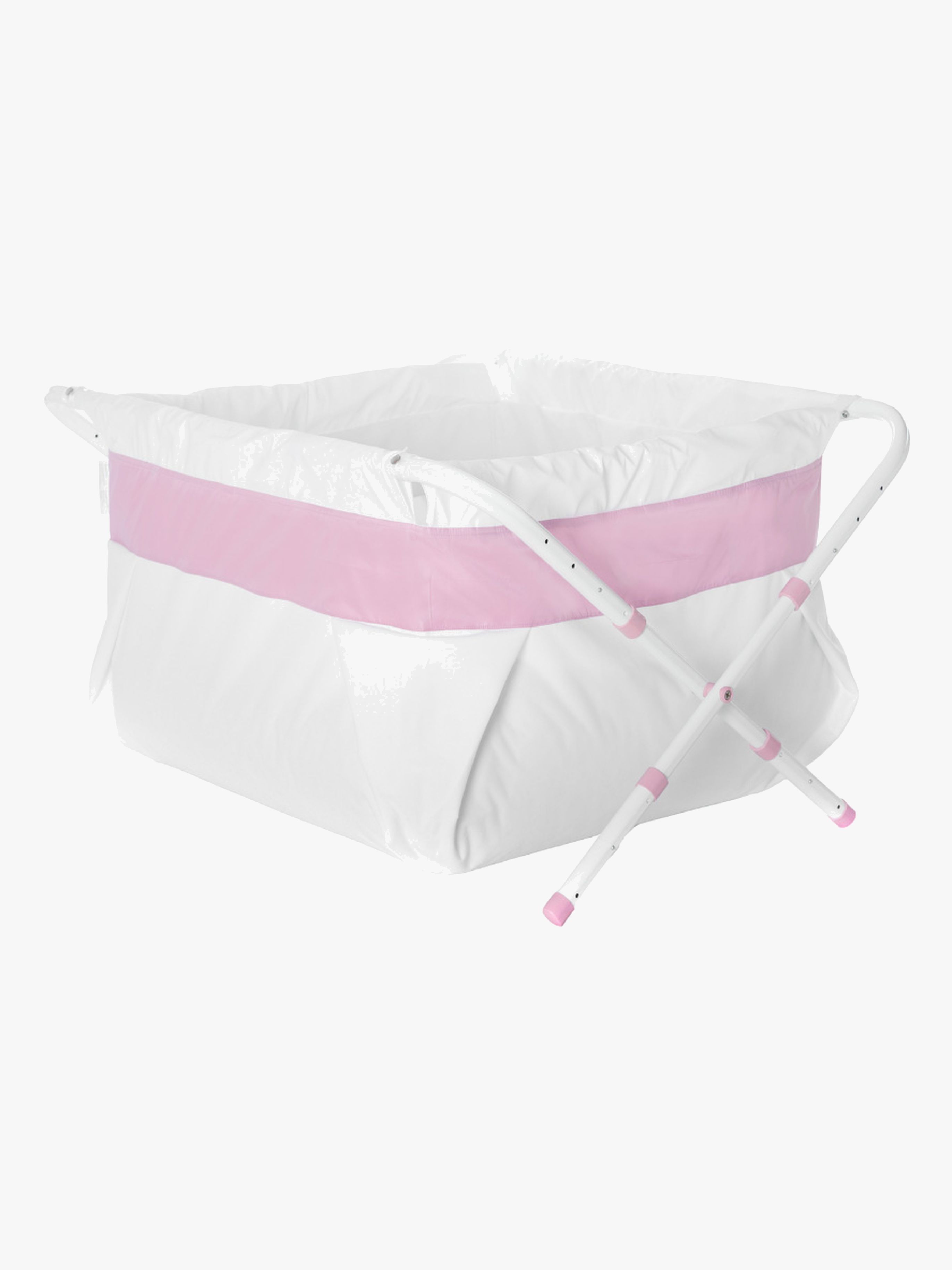 BiBaBad Flexi Hopfällbart Badkar 80-100 cm, Rosa