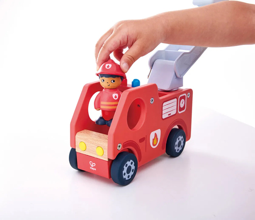 Hape Sagobok med Lekset The Roaring Fire Truck