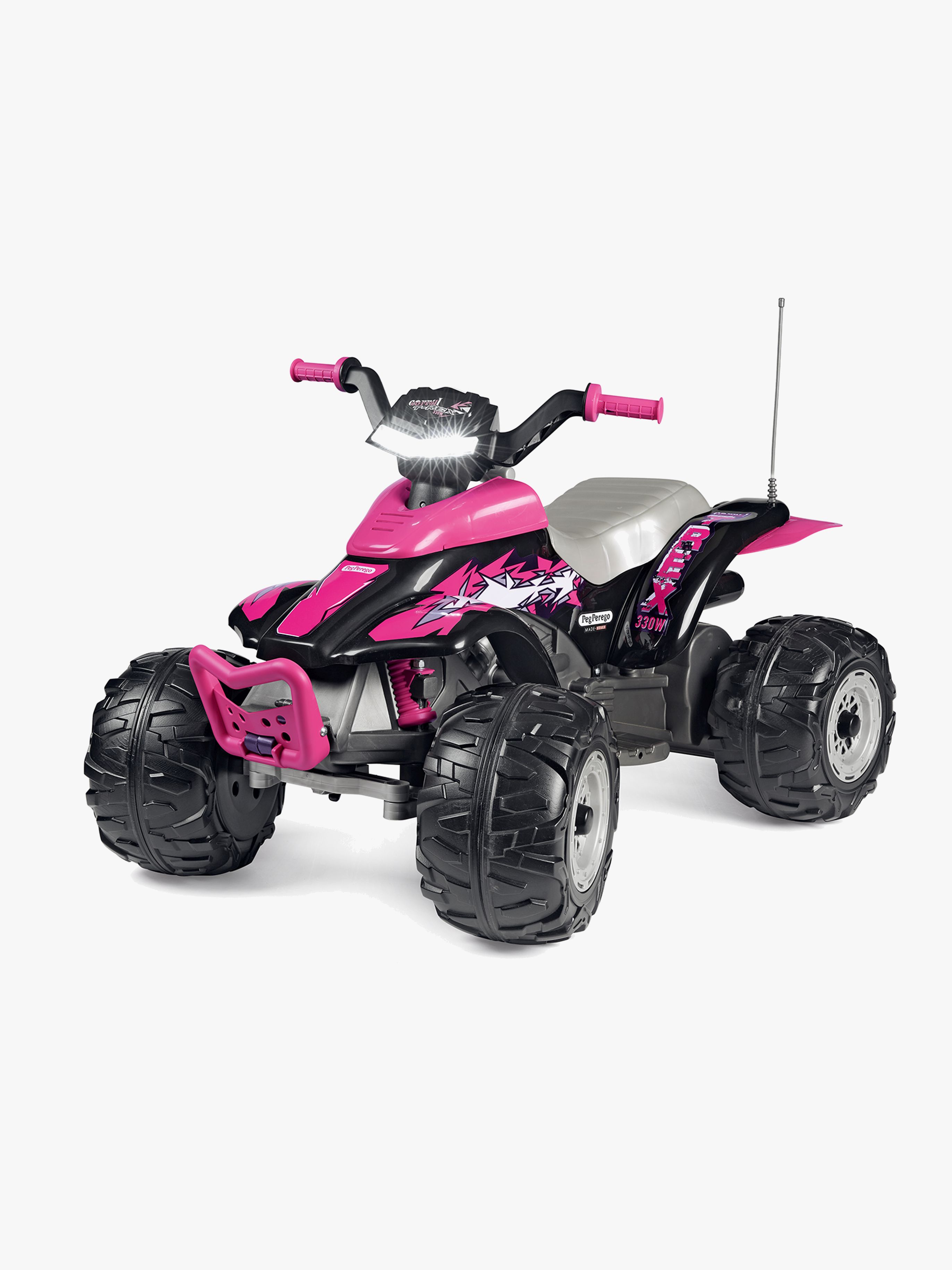 Peg Perego Corral T-Rex 330W – eldriven fyrhjuling för barn från 3 år