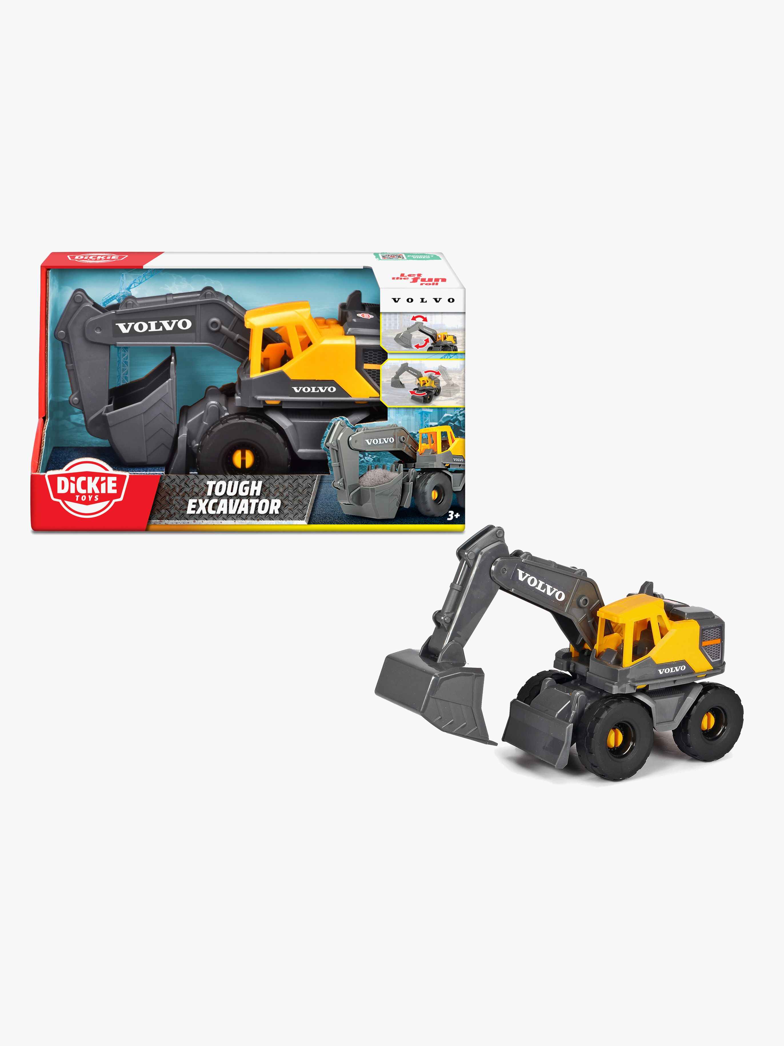 Dickie Toys Volvo Tough Grävmaskin 26 cm