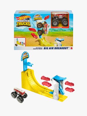 Hot Wheels Monster Trucks Leikkisetti Big Air Breakout
