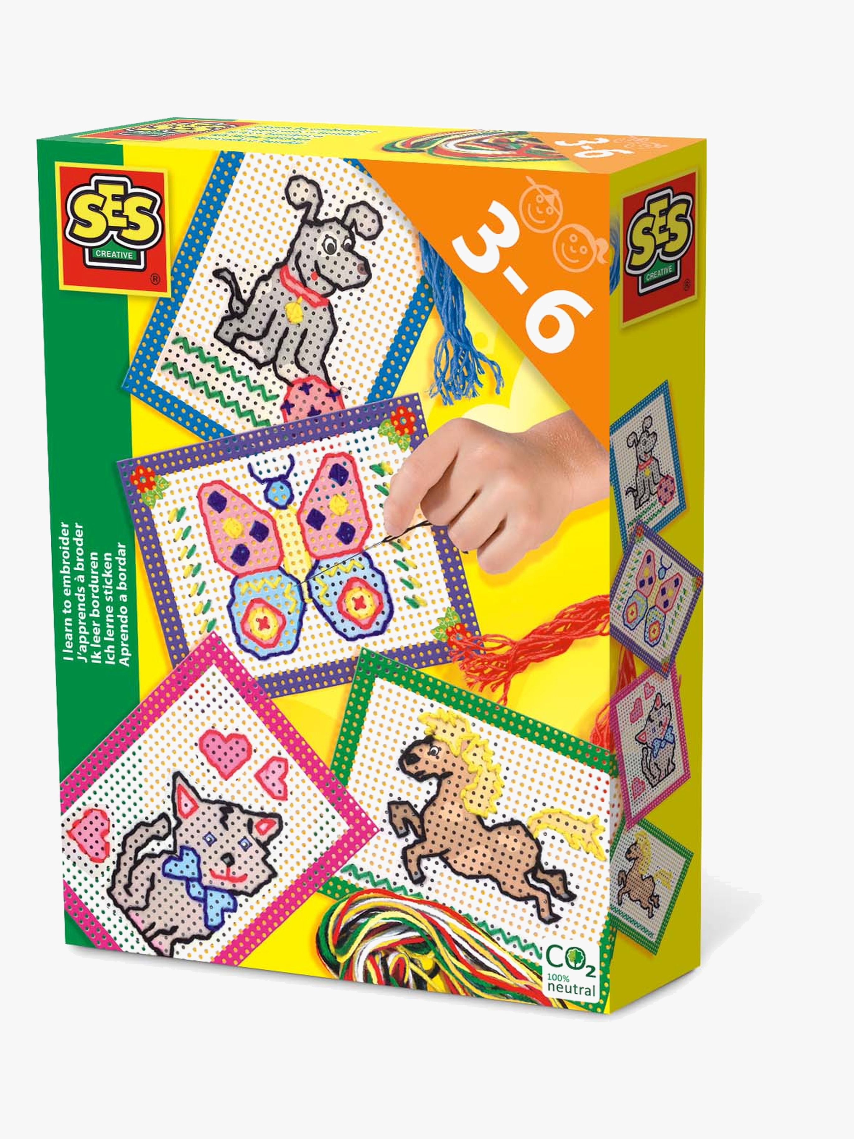 SES Creative  Jag lär mig: Pysselset