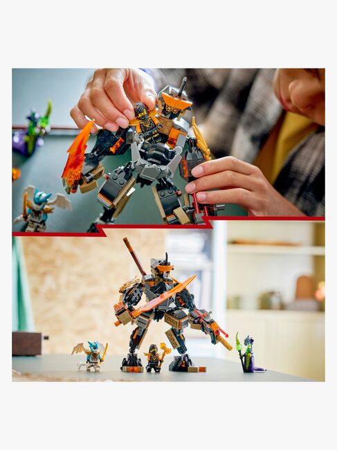 LEGO Ninjago 71854 Coles uppdragsrobot och Drak-Zane