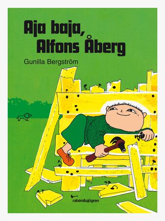 Rabén & Sjögren Bok Aja Baja, Alfons Åberg