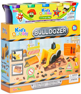 Kid's Dough Bulldozer Leklera 5 Färger