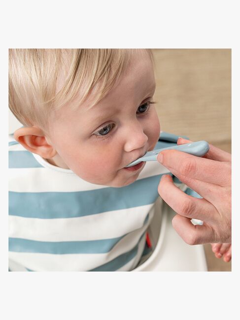 Done By Deer Foodie Bestick Happy Dots, Blå