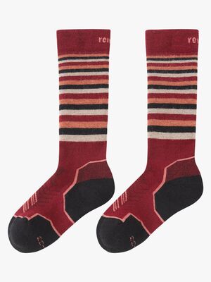Reima Suksille Skisocken, Cranberry