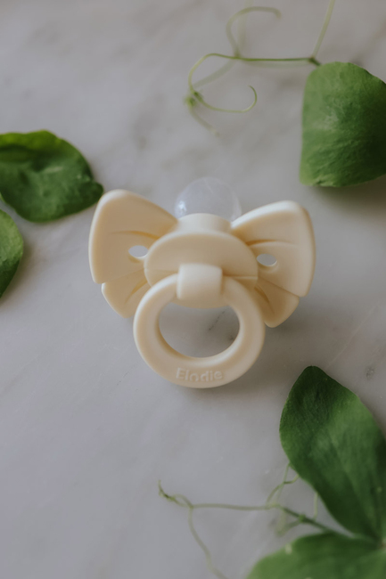 Elodie Binky Bow Napp 3+, Oat White