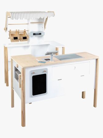 Small Foot Marknadsstånd Butik & Kök, Vit