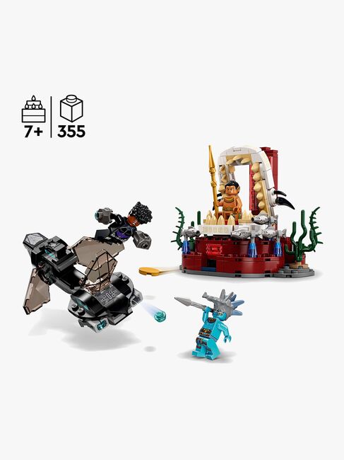 LEGO Super Heroes 76213  Kung Namors tronrum