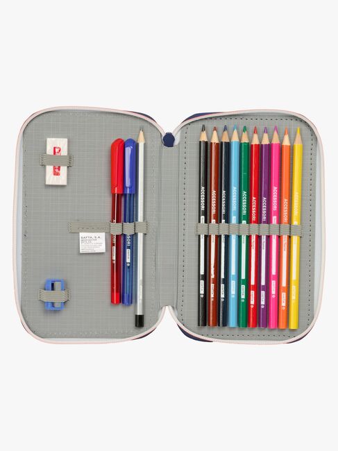 FC Barcelona  Fyllt Dubbelpennfodral 29 Delar, 2ª Equipment