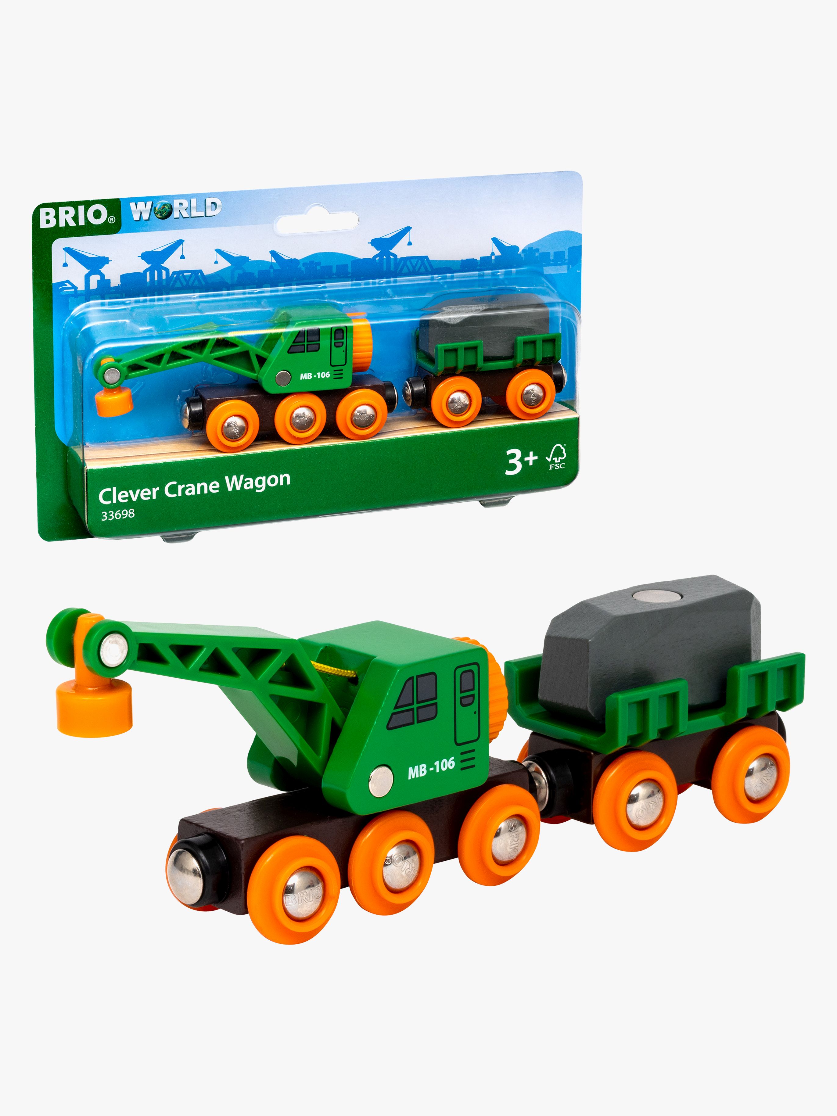 Brio 33698 Kranvagn
