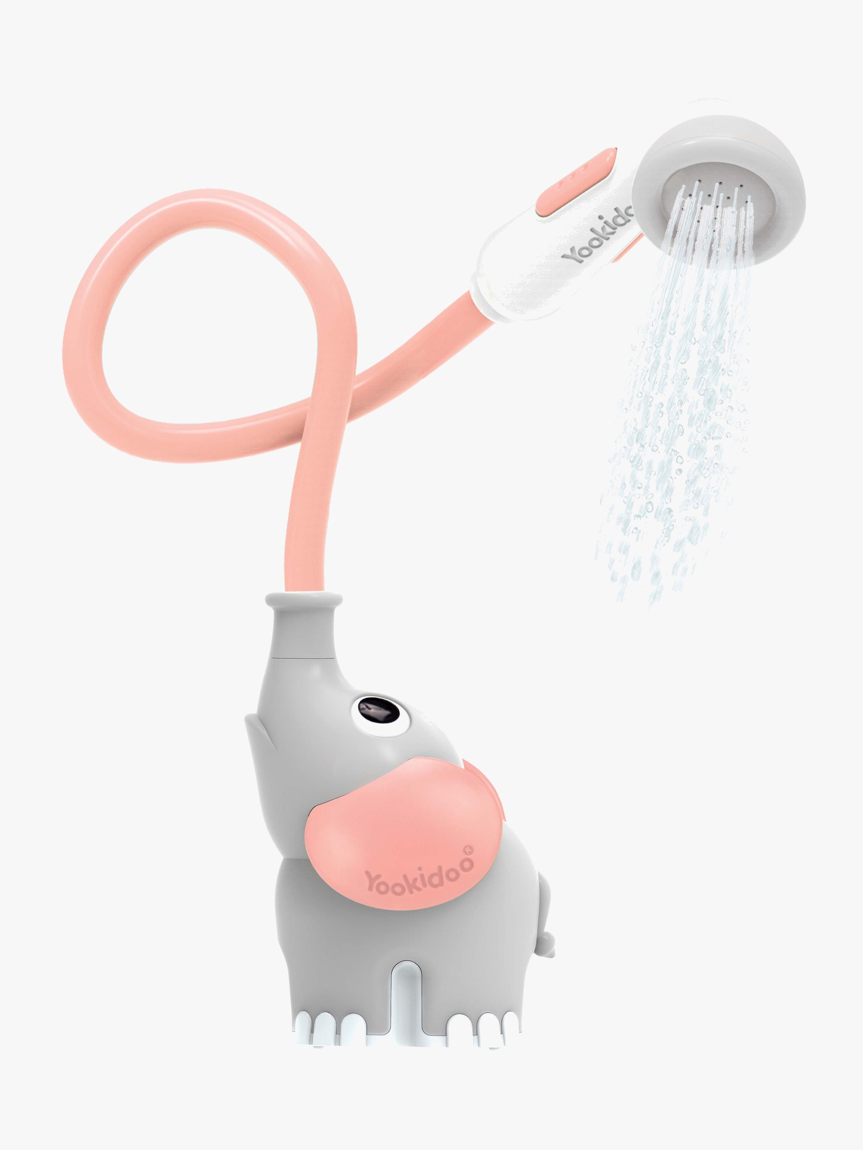 Yookidoo Babydusch Elefant, Ljusröd