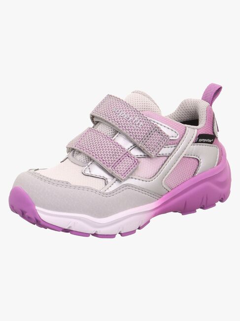 Superfit Sport5 WP Sneakers,  Light Grey/Purple