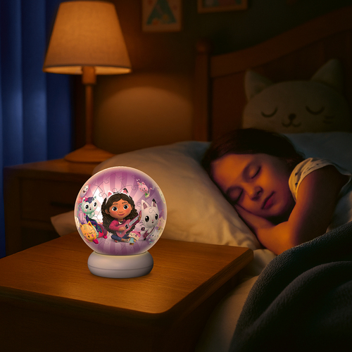 Ravensburger Gabby's Dollhouse 3D-pussel Nattlampa 72 Bitar