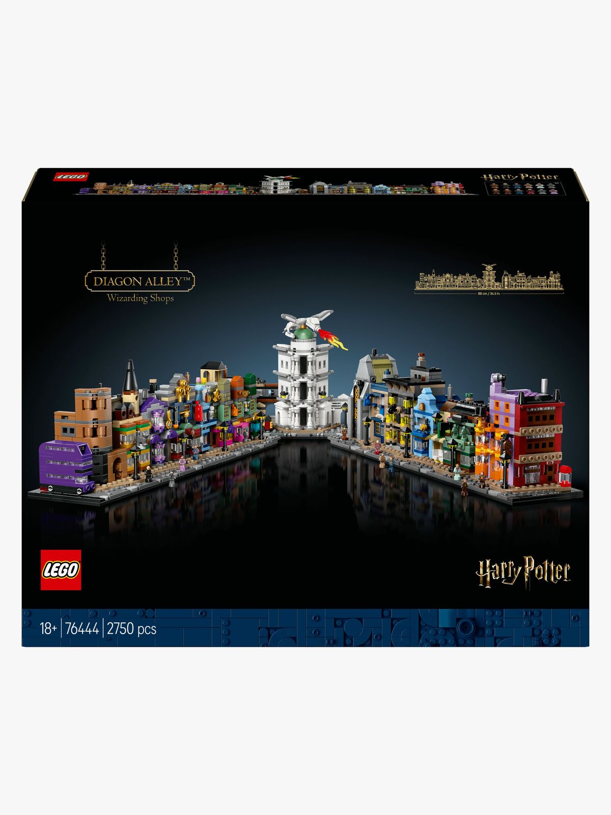 LEGO Harry Potter 76444 Diagongrändens trollkarlsbutiker