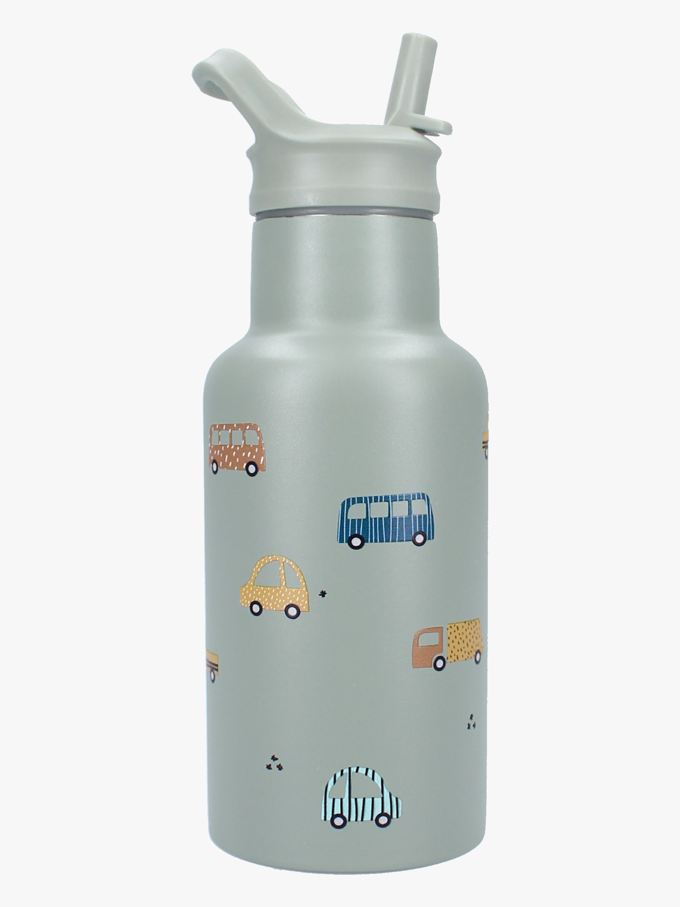 Kidzroom Stainless Steel Vattenflaska 350 ml Sweet Cuddles, Grön
