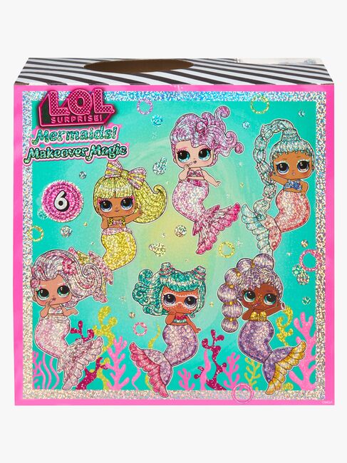 L.O.L. Mermaids! Makeover Magic Tots Minidocka Blandad