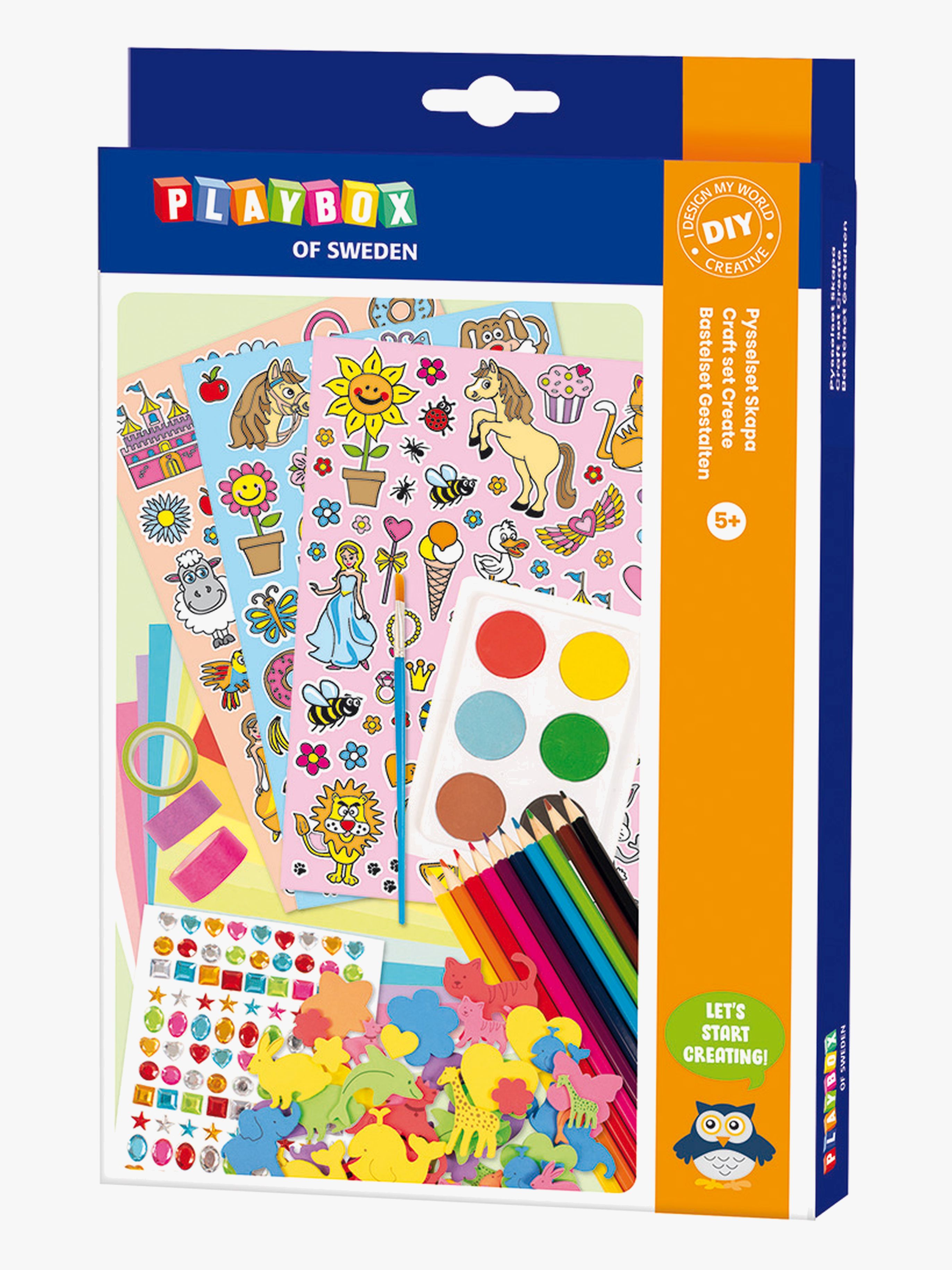 Playbox Pysselset Skapa Prinsessa & Natur