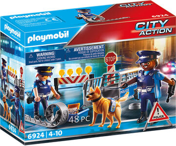 Playmobil 6924 City Action Polisvägspärr