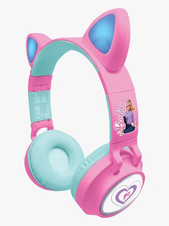 Barbie Kattöron Hörlurar med Ljus