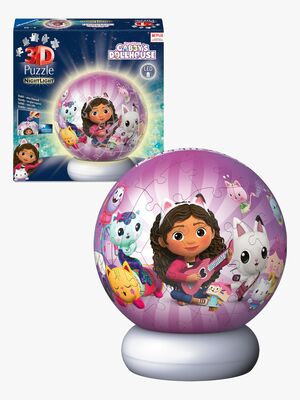 Ravensburger Gabby's Dollhouse 3D-pussel Nattlampa 72 Bitar