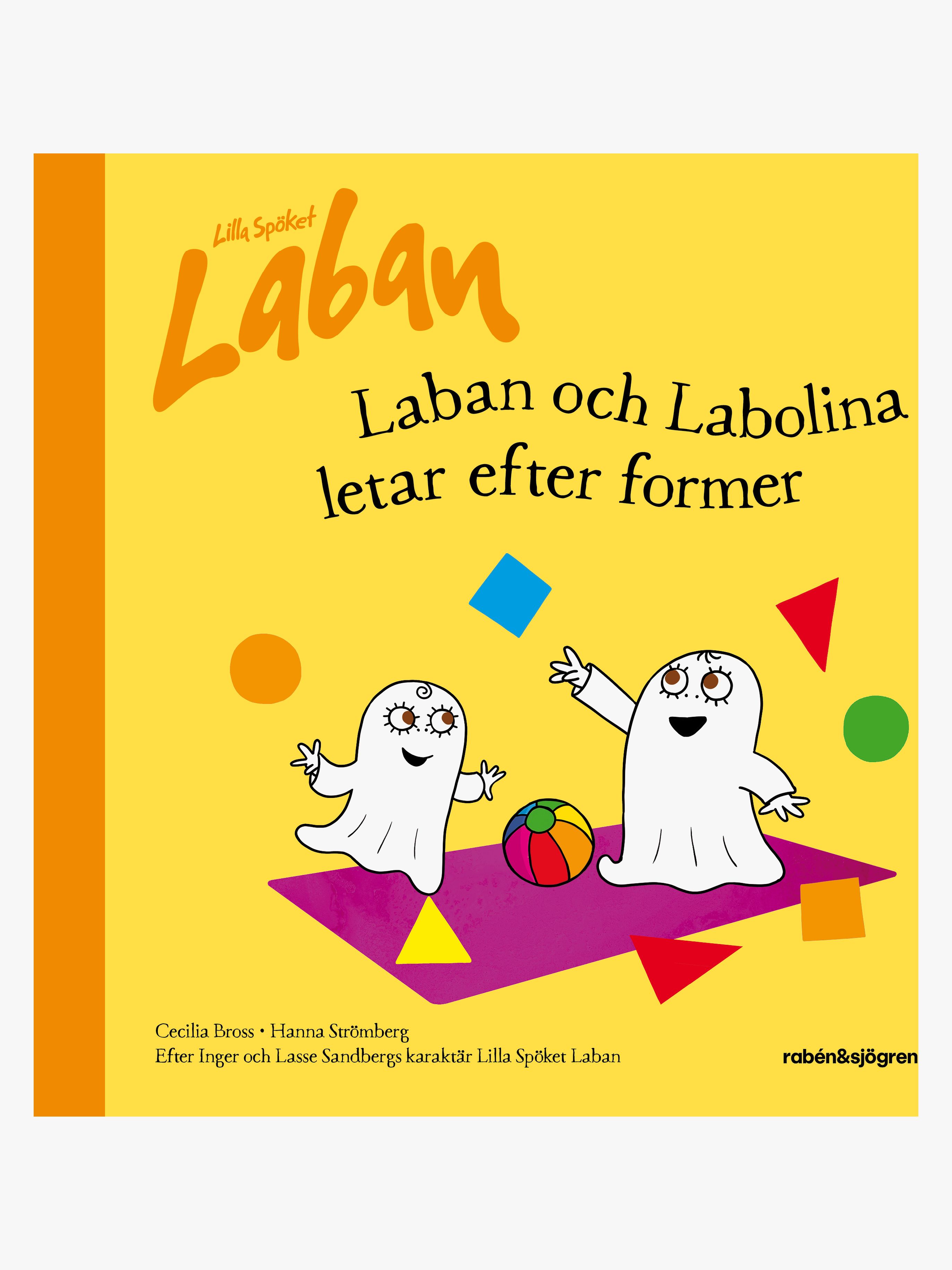 Rabén &  Sjögren Bok Laban och Labolina letar efter former